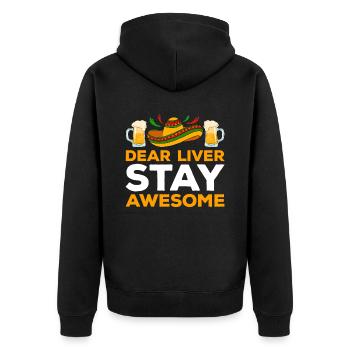 Cinco de Mayo - Veste à capuche bio Premium Unisexe - noir - Dos - Nico (187cm)