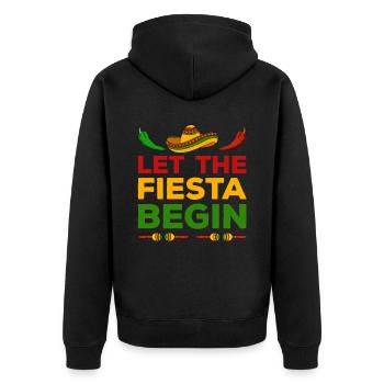 Cinco de Mayo - Veste à capuche bio Premium Unisexe - noir - Dos - Nico (187cm)