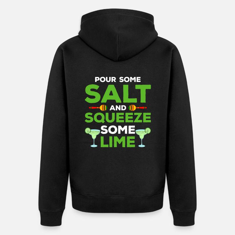 Cinco de Mayo - Unisex Premium Bio Zip Hoodie - Schwarz