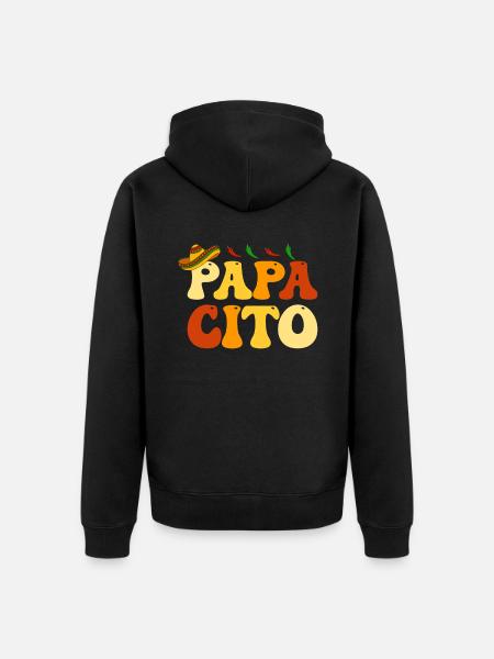 Cinco de Mayo - Unisex Premium Organic Zip Hoodie - black
