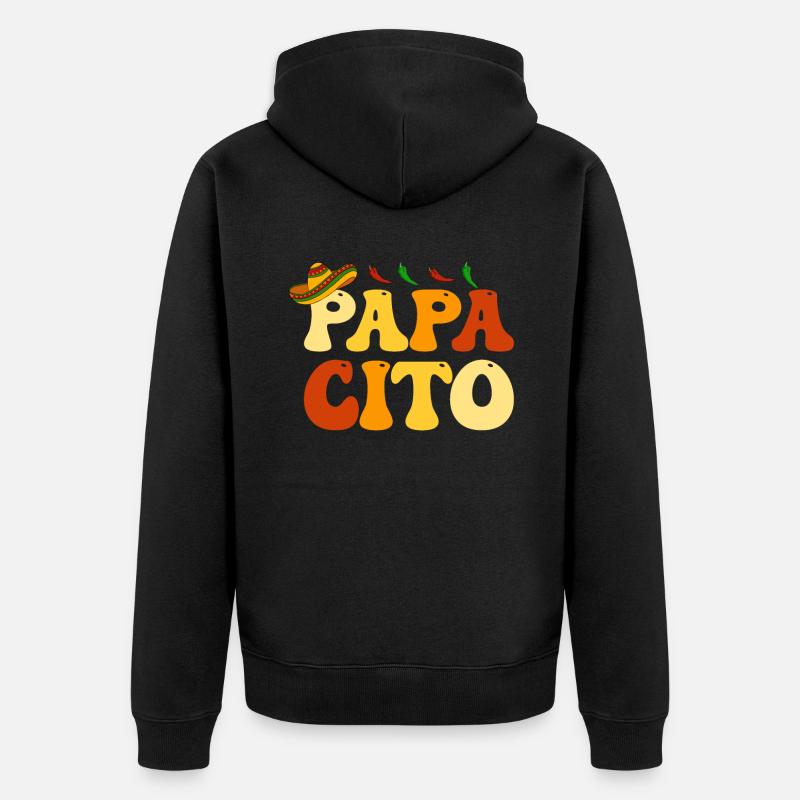 Cinco de Mayo - Veste à capuche bio Premium Unisexe - noir