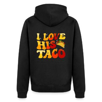 Cinco de Mayo - Veste à capuche bio Premium Unisexe - noir - Dos - Nico (187cm)