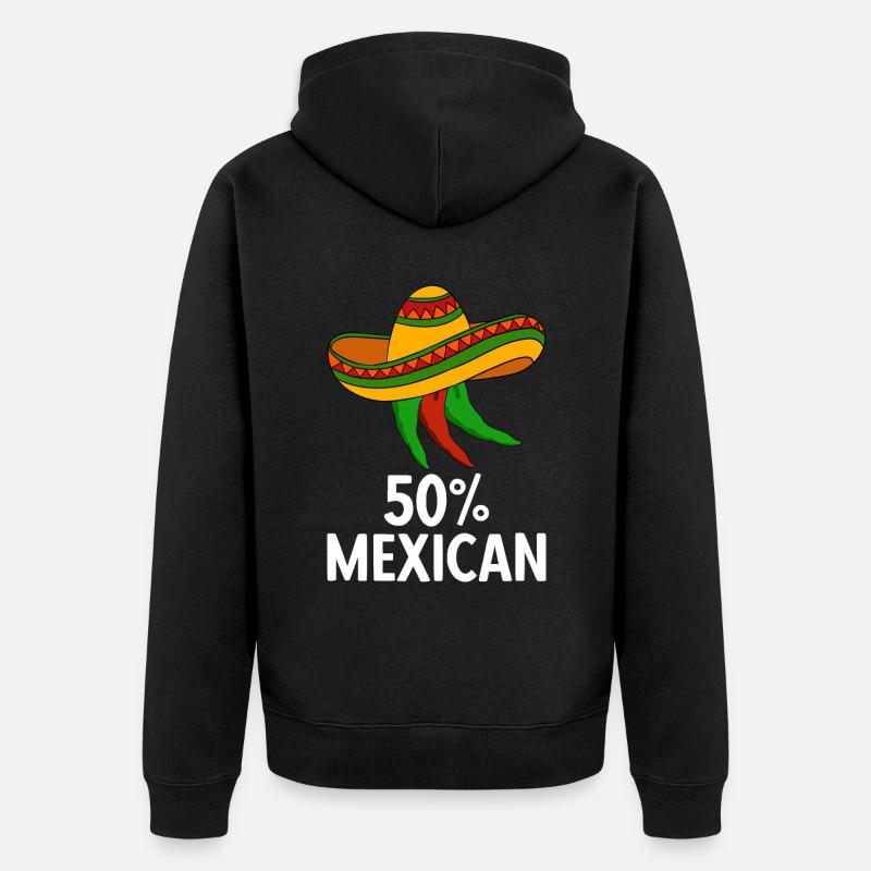 Cinco de Mayo - Unisex Premium Bio Zip Hoodie - Schwarz