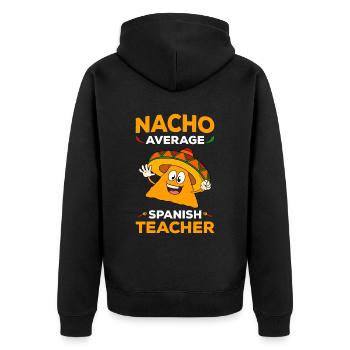 Cinco de Mayo - Veste à capuche bio Premium Unisexe - noir - Dos - Nico (187cm)