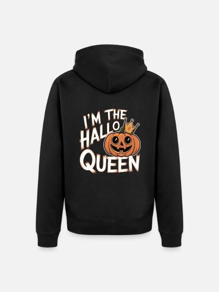 Halloween Women's Costume - Unisex Premium Organic Zip Hoodie - black