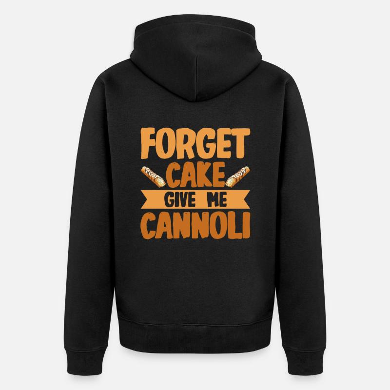 Cannoli Cannolo - Veste à capuche bio Premium Unisexe - noir