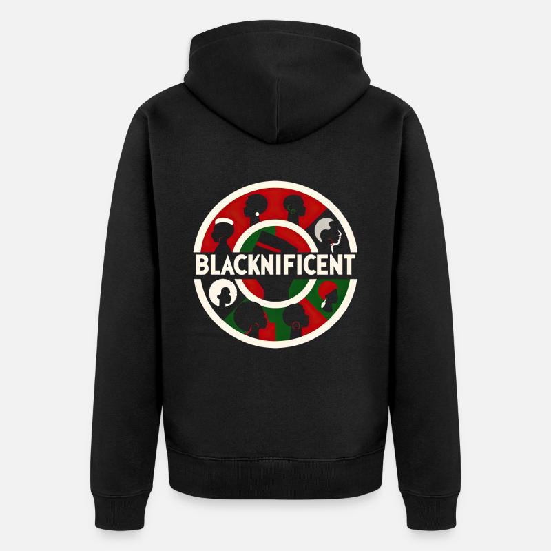 Cercle d’autonomisation - Veste à capuche bio Premium Unisexe - noir