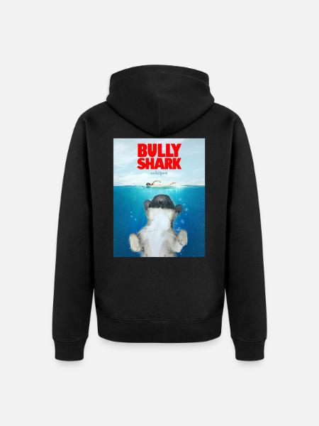 Bullyshark - Unisex Premium Bio Zip Hoodie - Schwarz