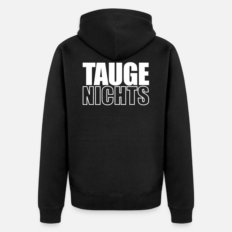 Taugenichts - Veste à capuche bio Premium Unisexe - noir