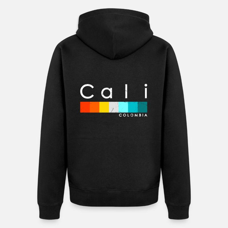 Cali California - Veste à capuche bio Premium Unisexe - noir