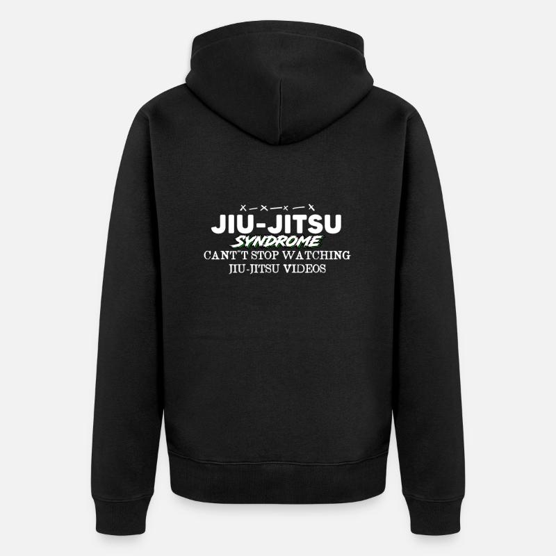 Ju-Jitsu - Veste à capuche bio Premium Unisexe - noir