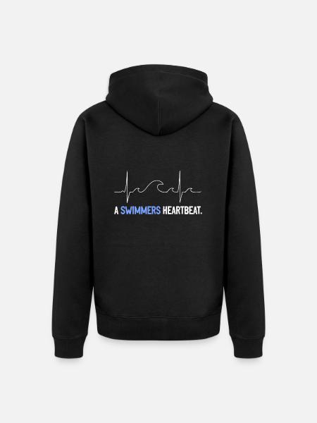 nager - Veste à capuche bio Premium Unisexe - noir