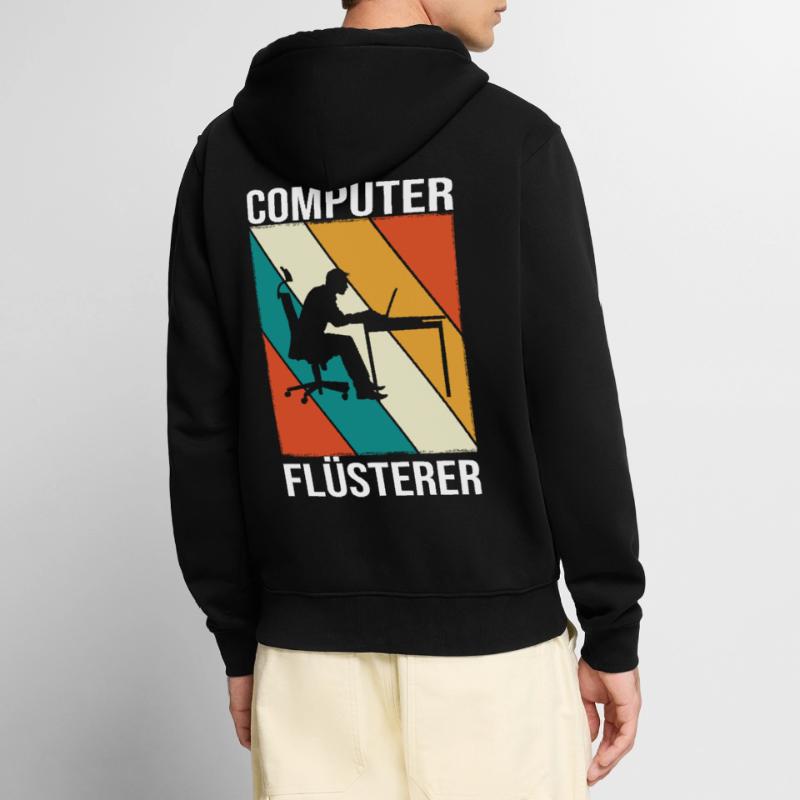Programmierer Informatiker Informatik Unisex Premium Bio Zip Hoodie