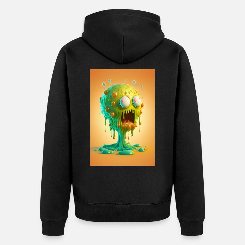 Zombie Gelée - Veste à capuche bio Premium Unisexe - noir