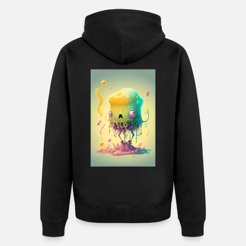 Zombie Gelée - Veste à capuche bio Premium Unisexe - noir