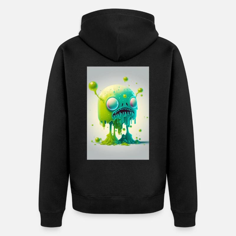 Zombie Gelée - Veste à capuche bio Premium Unisexe - noir