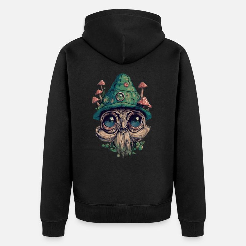 Bouffon Trippy - Veste à capuche bio Premium Unisexe - noir