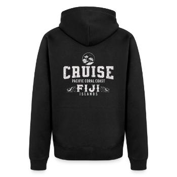 Cruise Fiji islands - Veste à capuche bio Premium Unisexe - noir - Dos - Nico (187cm)