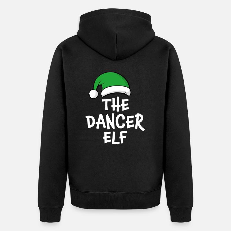 L’Elfe danseur - Veste à capuche bio Premium Unisexe - noir