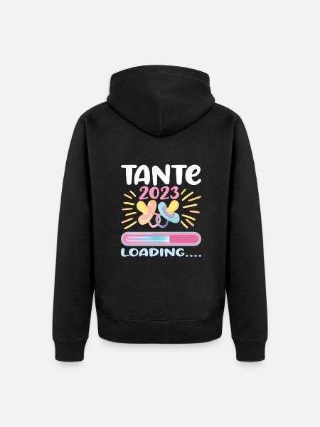 Aunt 2023 - Unisex Premium Organic Zip Hoodie - black