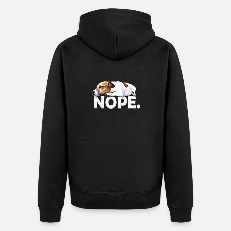 Jack Russell - Veste à capuche bio Premium Unisexe - noir