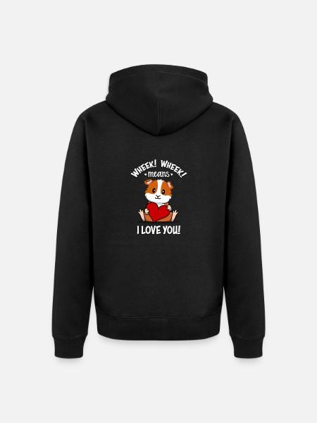 Cobaye - Veste à capuche bio Premium Unisexe - noir
