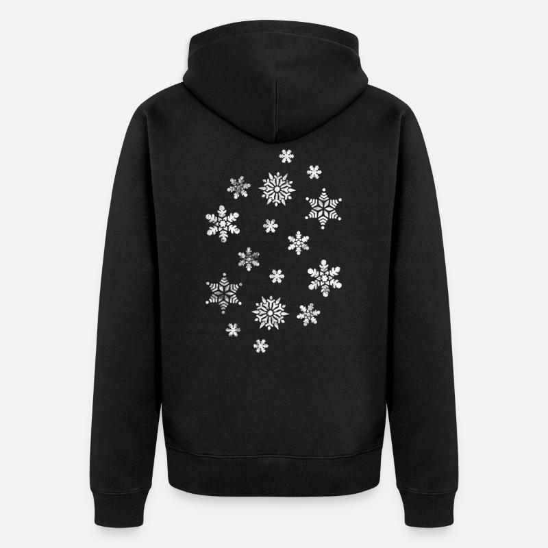 hiver - Veste à capuche bio Premium Unisexe - noir