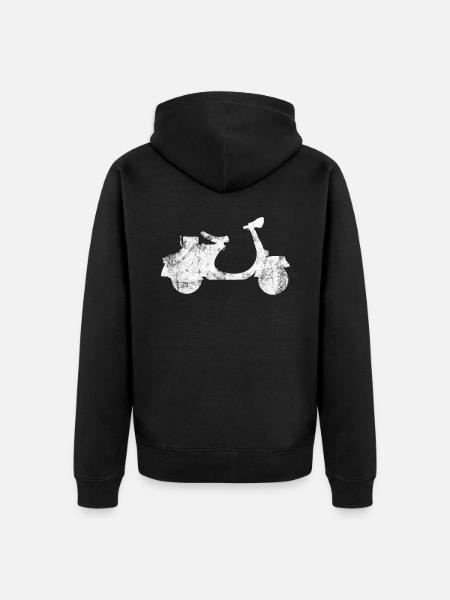 Roller - Unisex Premium Bio Zip Hoodie - Schwarz