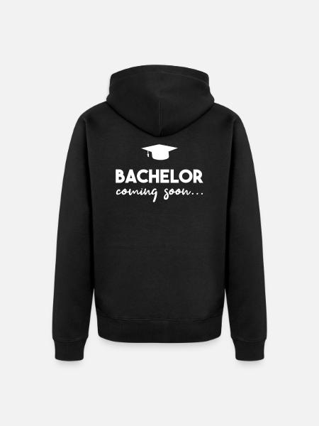 étudiant - Veste à capuche bio Premium Unisexe - noir