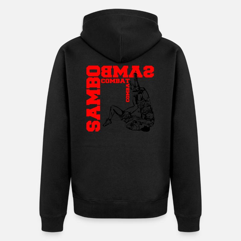 Sambo - Veste à capuche bio Premium Unisexe - noir