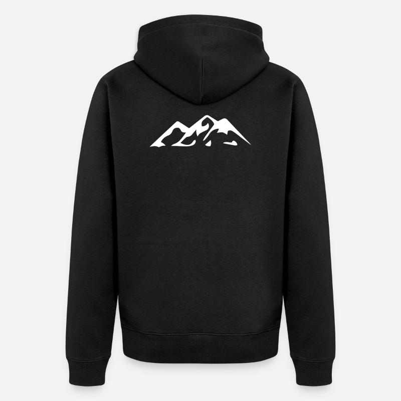 hiver - Veste à capuche bio Premium Unisexe - noir