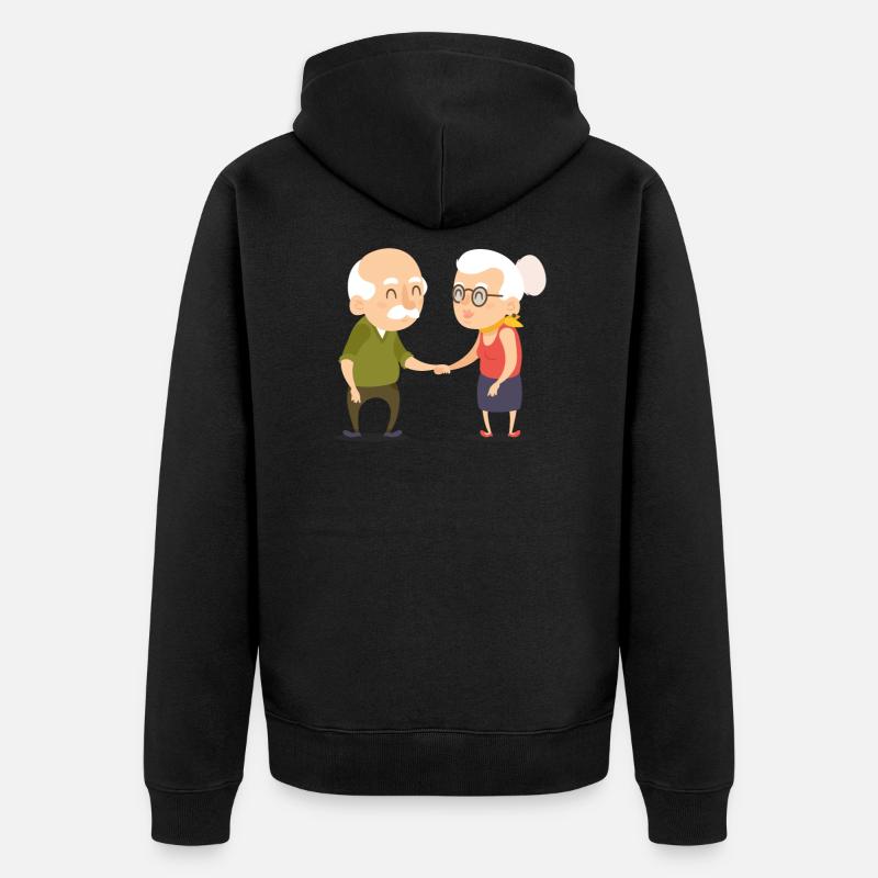 infirmière - Veste à capuche bio Premium Unisexe - noir