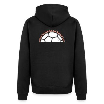 handball - Veste à capuche bio Premium Unisexe - noir - Dos - Nico (187cm)