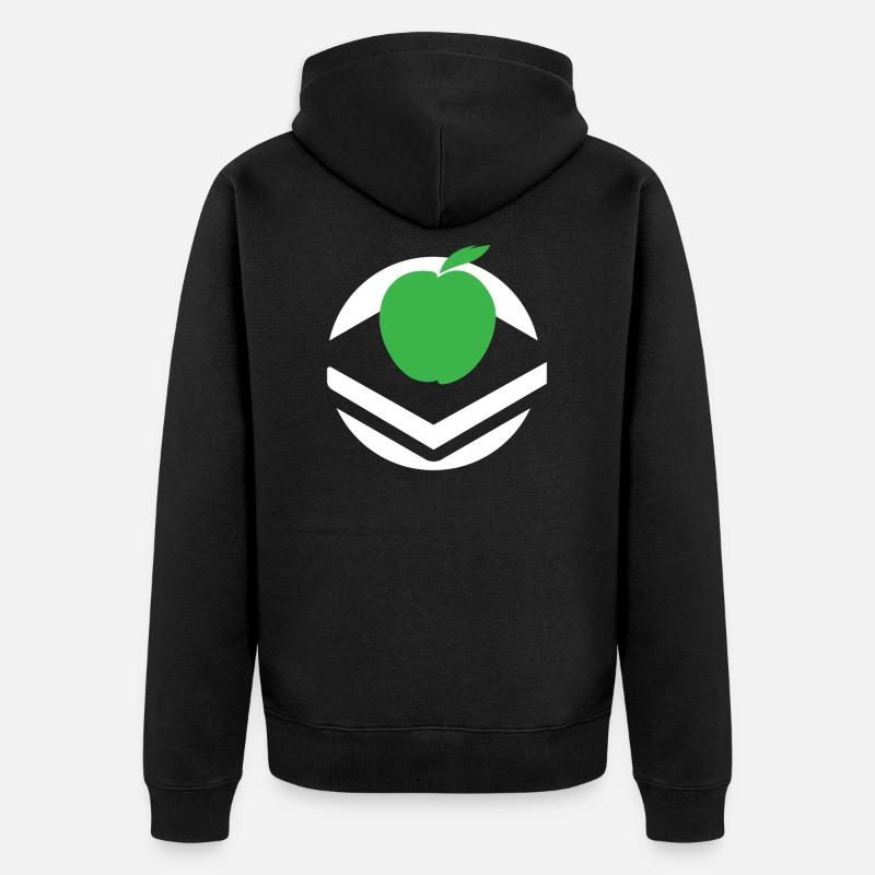 Prof - Veste à capuche bio Premium Unisexe - noir