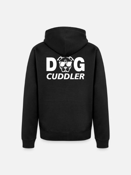 Dog Cuddler - Veste à capuche bio Premium Unisexe - noir