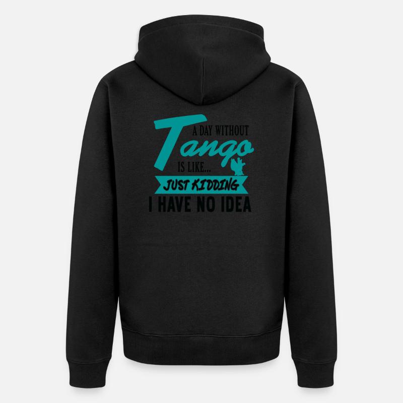 Tango - Veste à capuche bio Premium Unisexe - noir