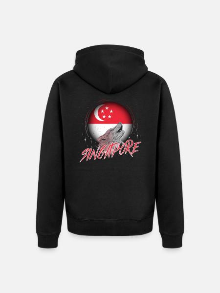 Sindh - Veste à capuche bio Premium Unisexe - noir
