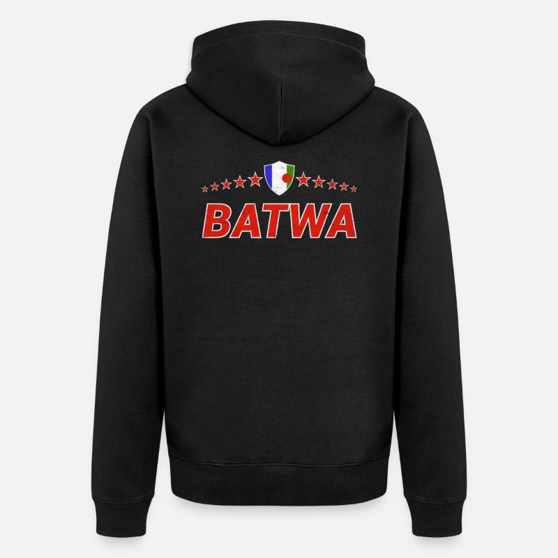 Batwa - Veste à capuche bio Premium Unisexe - noir