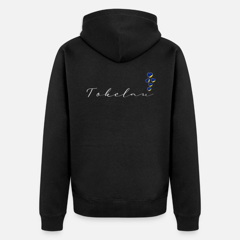 Tokelau - Veste à capuche bio Premium Unisexe - noir
