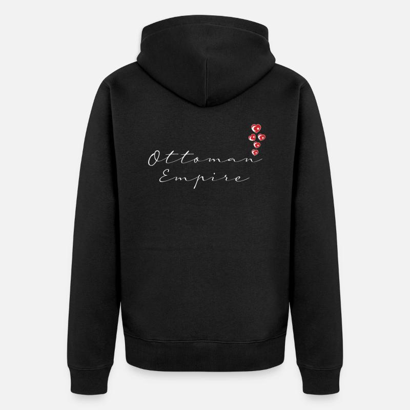 Empire ottoman - Veste à capuche bio Premium Unisexe - noir