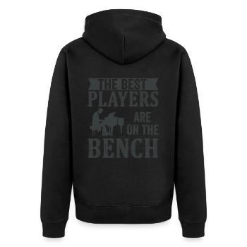 Les meilleurs joueurs Pianiste Pianiste - Veste à capuche bio Premium Unisexe - noir - Dos - Nico (187cm)