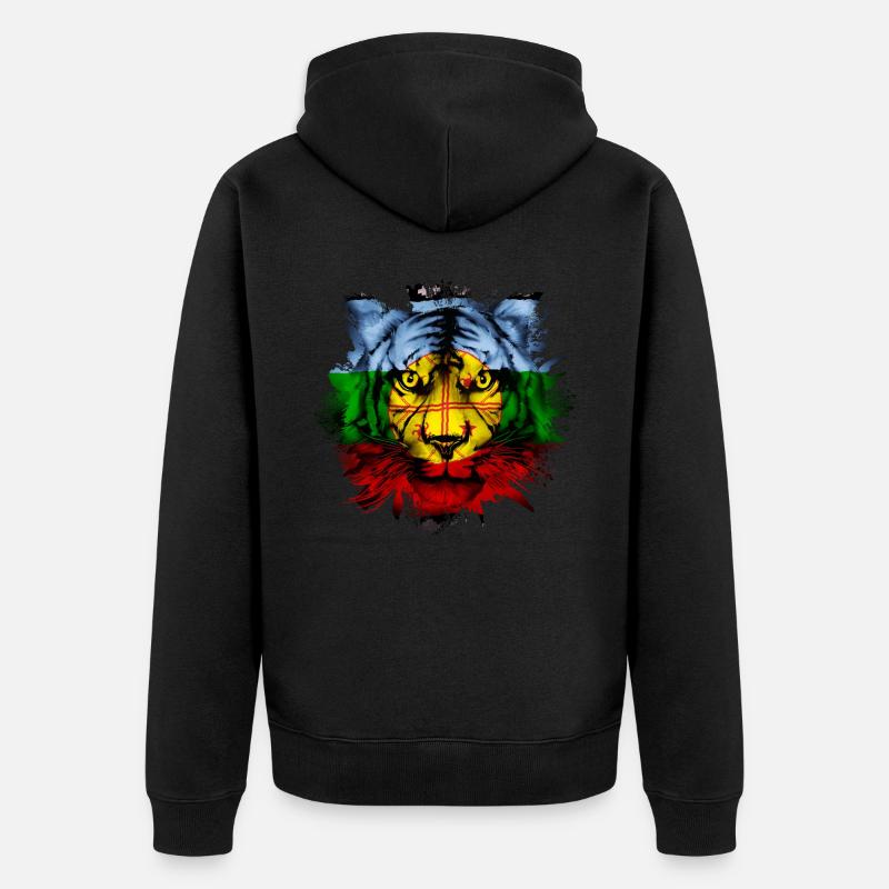 Mapuche - Veste à capuche bio Premium Unisexe - noir