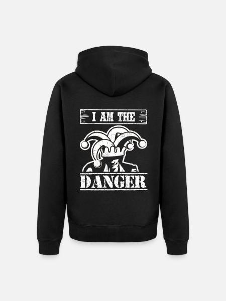 Cowboy - Unisex Premium Bio Zip Hoodie - Schwarz
