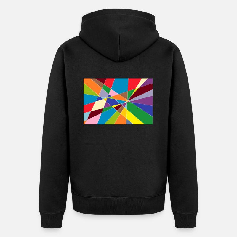 ABSTRAIT 23-05-2018 - Veste à capuche bio Premium Unisexe - noir