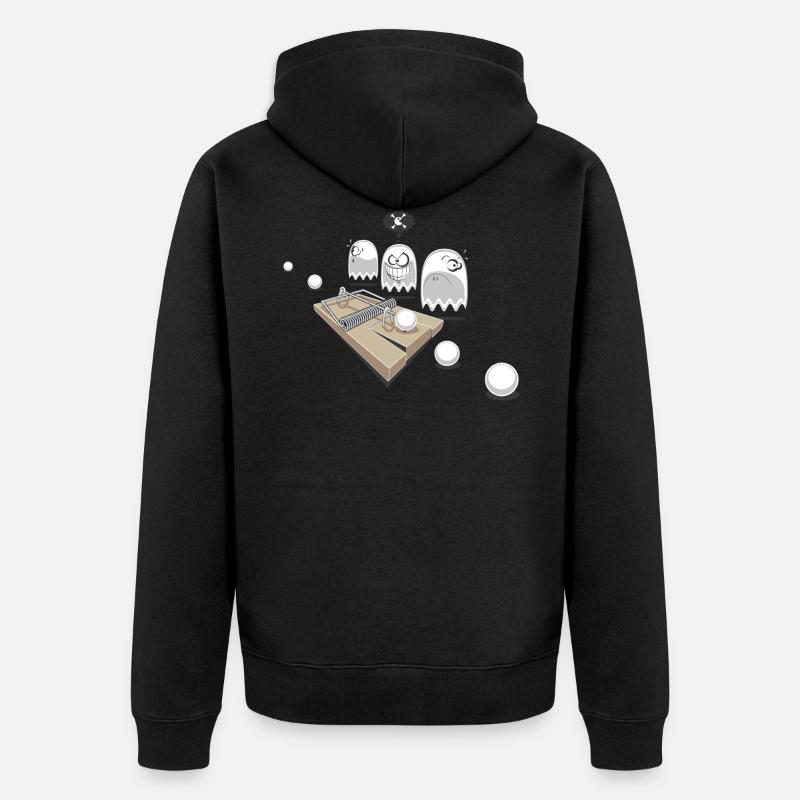 Catch Pac ! - Veste à capuche bio Premium Unisexe - noir