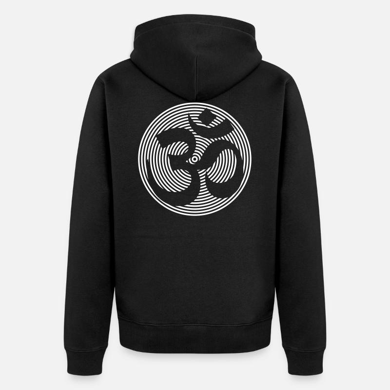 Tekno omum 23 - Veste à capuche bio Premium Unisexe - noir