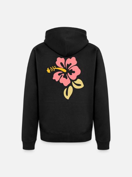 summer is coming - Unisex Premium Organic Zip Hoodie - black