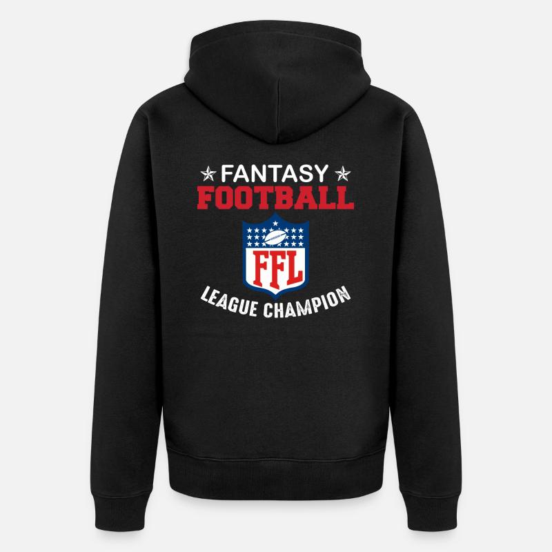FFL - Veste à capuche bio Premium Unisexe - noir