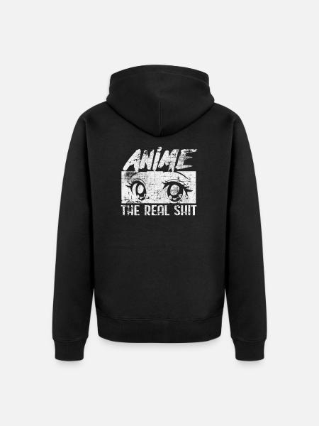 Anime - Veste à capuche bio Premium Unisexe - noir