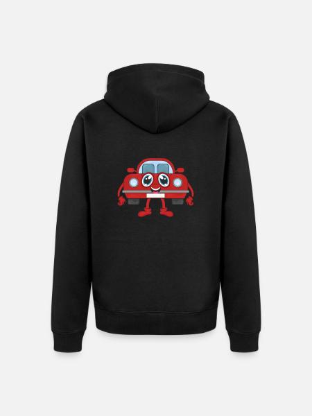 Auto - Unisex Premium Bio Zip Hoodie - Schwarz